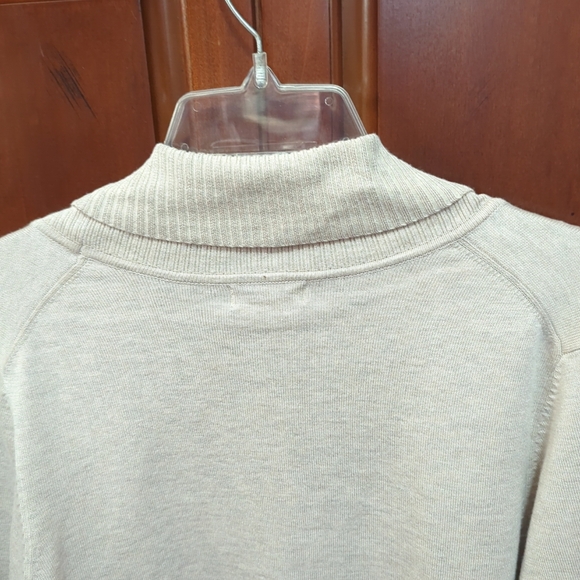 🆕Eclectic Studios 🤎Cardigan XL Draped Open Front Knit 3/4 Sleeve Sweater NWT - Picture 4 of 9